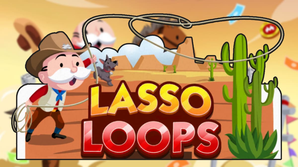 Image of the Lasso Loops event in Monopoly GO.