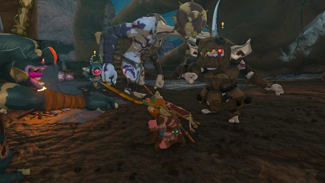 Silver Bokoblin, Blue Bokoblin, and Silver Moblin in Tears of the Kingdom