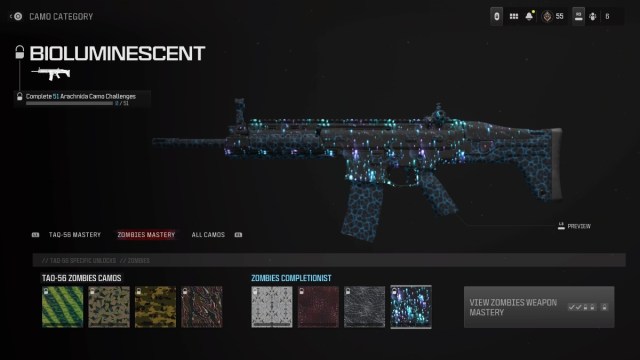 Bioluminescent Unlock MW3