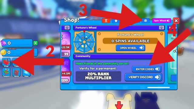 How to redeem codes in Click Simulator