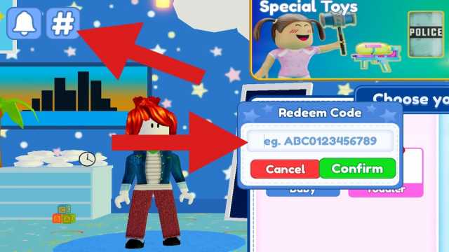 How to redeem codes in Twilight Daycare