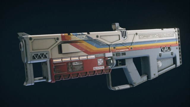 Photo of Constellation skin for the Equinox gun in Starfield