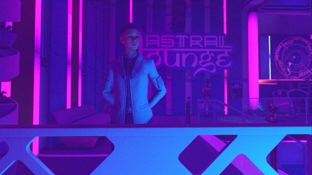 Starfield Manaia Adams in Astral Lounge, Neon
