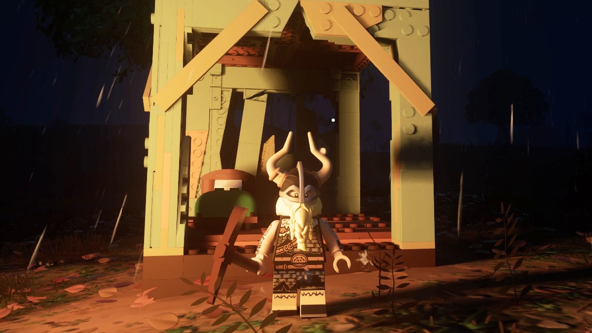 Night time LEGO Fortnite