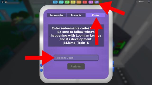 How to redeem Loomian Legacy codes