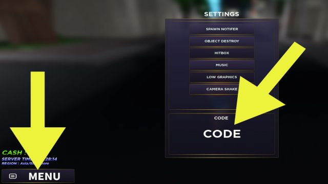 How to redeem codes in Heaven Stand