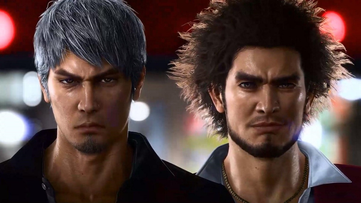 An image of Ichiban and Kiryu in Like a Dragon: Infinite Wealth.