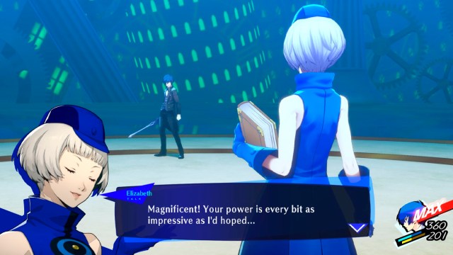 Persona 3 Reload Elizabeth Change