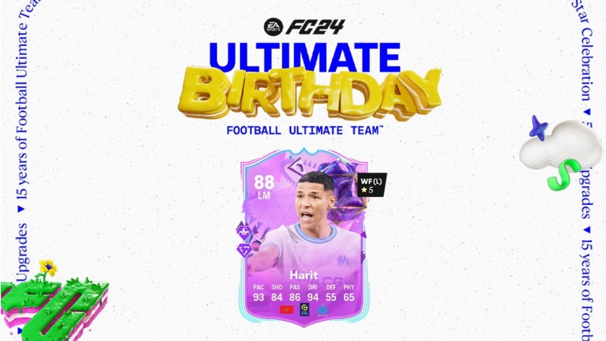 EA FC 24 Amine Harit Ultimate Birthday SBC