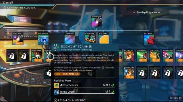 Economy Scanner No Man's Sky.