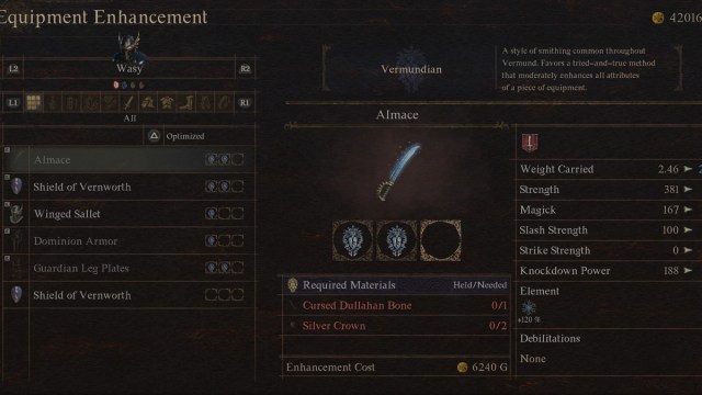 Weapon Enhancement