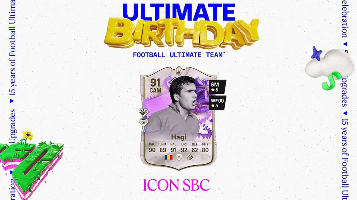 EA FC 24 Hagi Ultimate Birthday Icon SBC