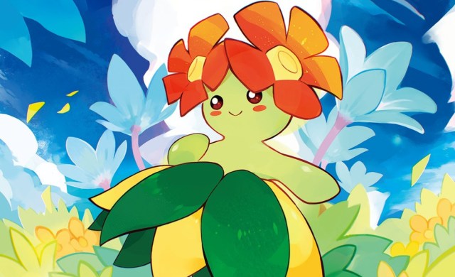 An official TCG illustration of Bellossom.