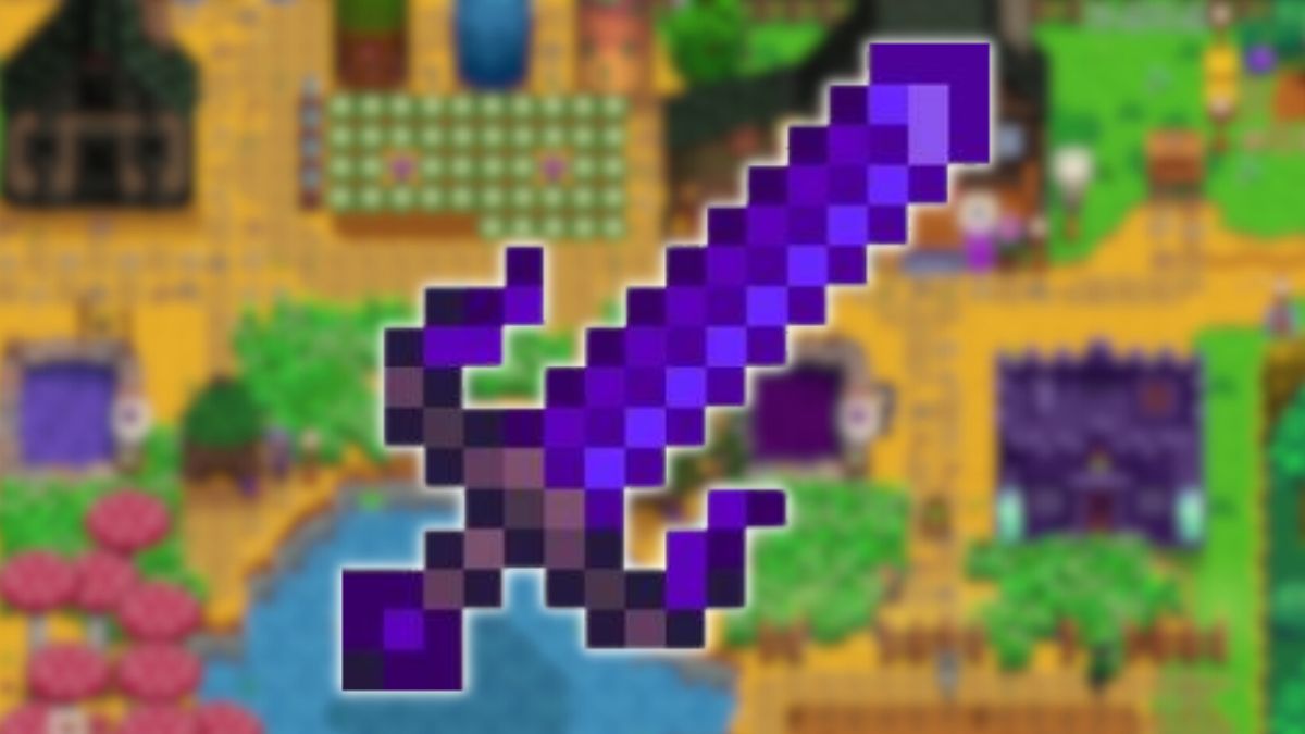 Stardew Valley Galaxy Sword Image