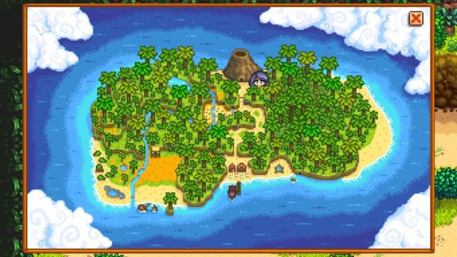 Stardew Valley Volcano Dungeon Map