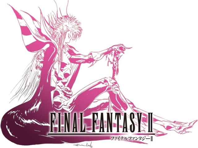 An image of Final Fantasy 2's logo, featuring the Emperor.