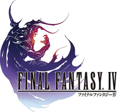 Final Fantasy 4's logo, which features Golbez.