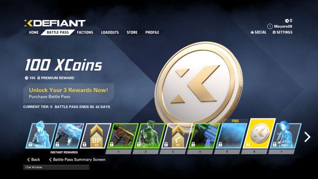 XDefiant Battle Pass