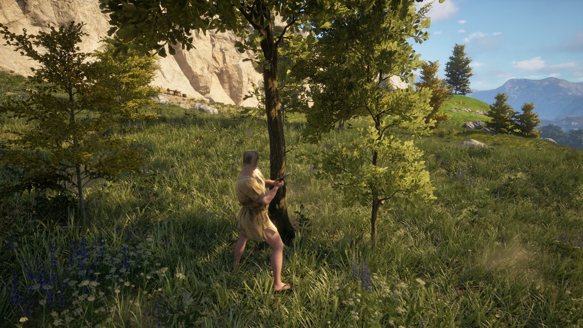 Chopping Trees in Pax Dei