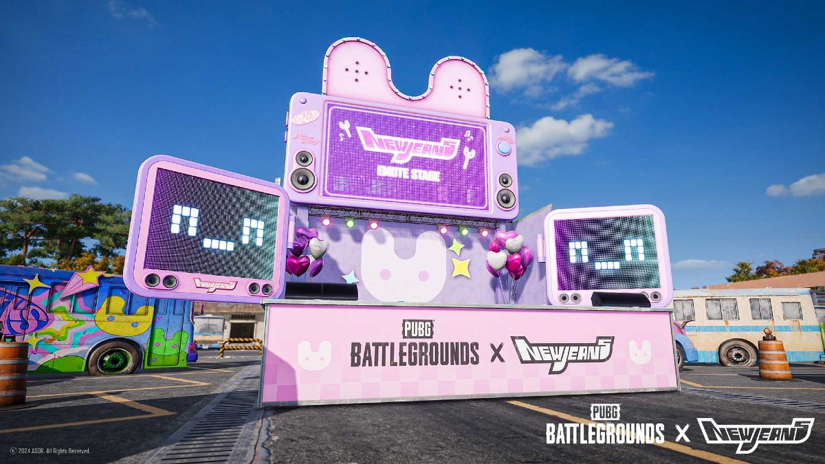 PUBG X NewJeans Event Stage