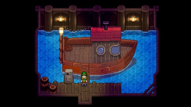 Willys Boat Stardew Valley