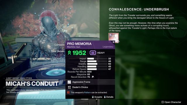 Destiny 2 The Final Shape Convalescence: Underbrush