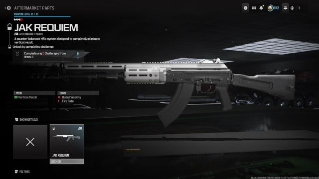 MW3 Warzone JAK Requiem Aftermarket Part