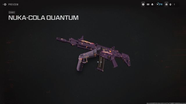 MW3 Warzone Nuka-Cola Quantum Camo