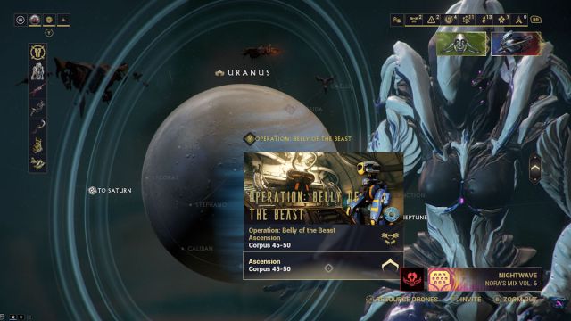 Warframe Ascension mode