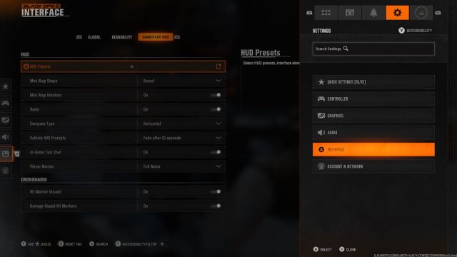 Call of Duty: Black Ops 6 HUD Settings