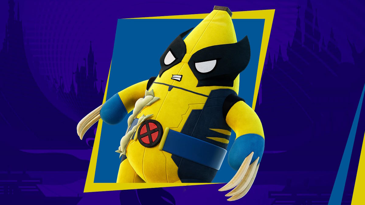 Fortnite Peelverine Plush Back Bling