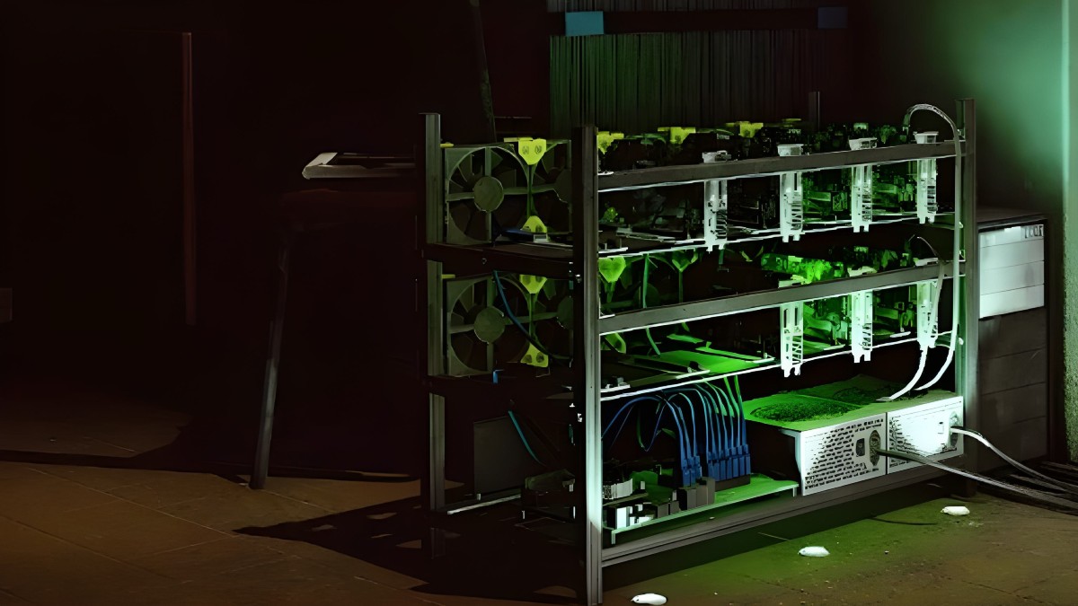 Bitcoin Farm inside Hideout EFT