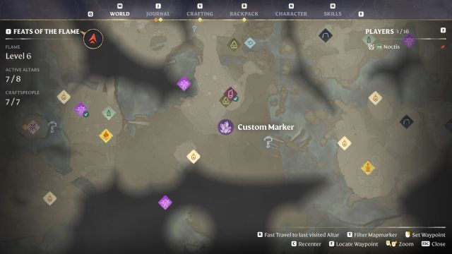 Enshrouded Map Marker