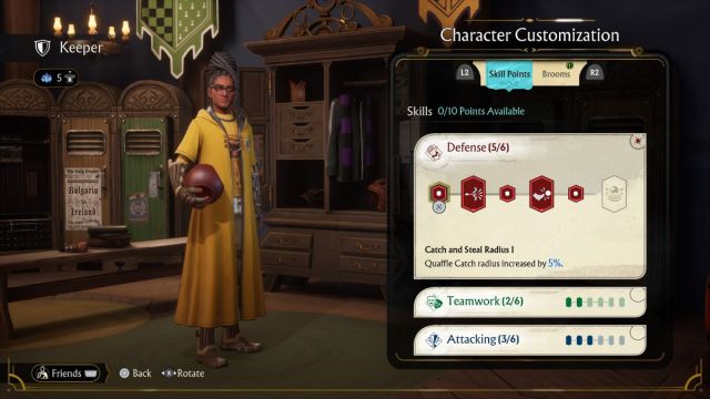 Harry Potter Quidditch Champions How to Equip Skill Points