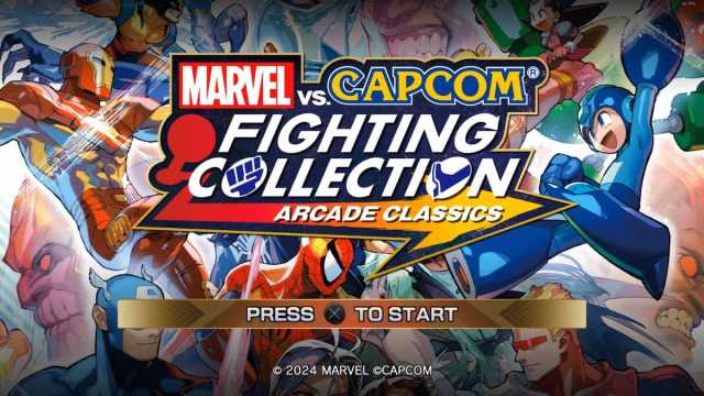 Marvel vs Capcom Fight Collection PlayStation Prompts