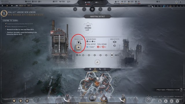 Swapping Industrial Production Frostpunk 2