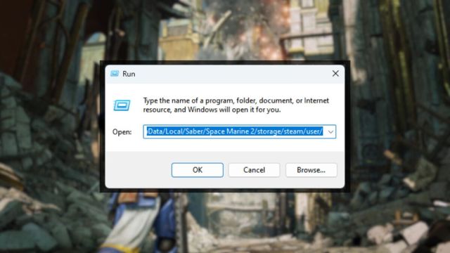Windows Run Space Marine 2