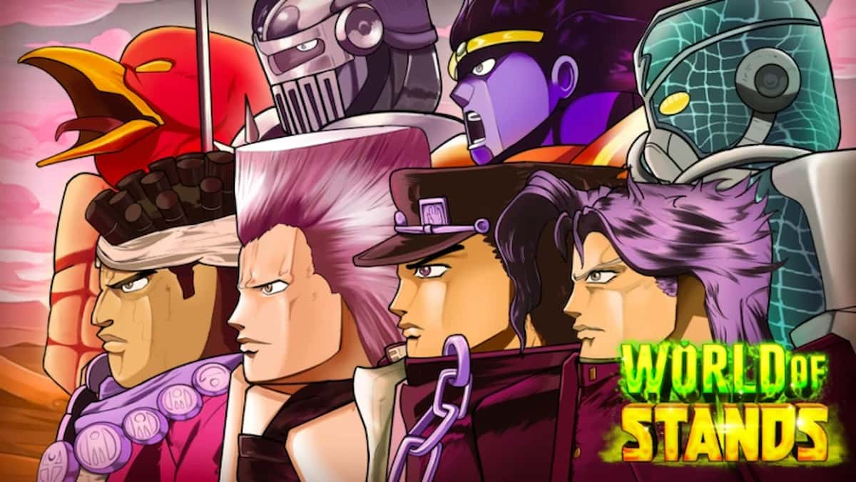 World of Stands WOS promo art.