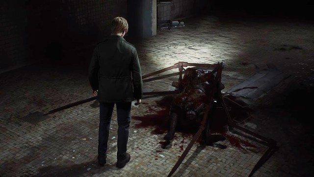 Flesh Lip boss defeated Silent Hill 2 Remake