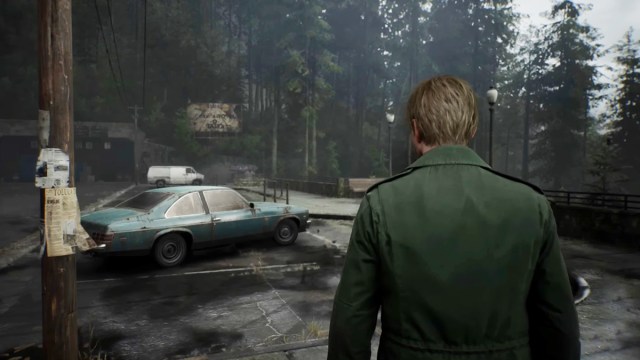 Silent Hill 2 Remake - James Sunderland exploring