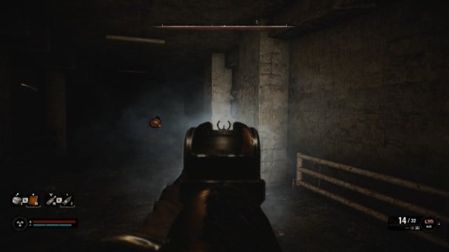 Firing at Poltergeist in Stalker 2